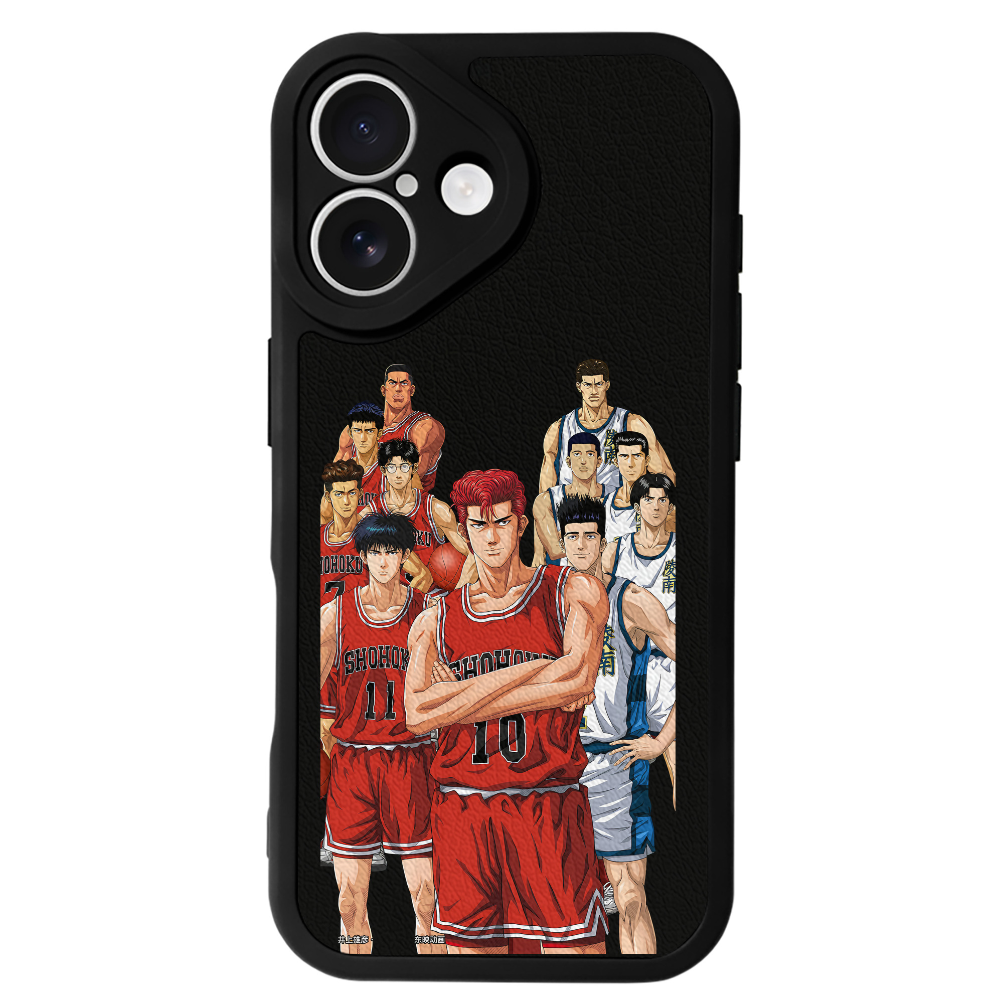 （画像用） SLAM DUNK／スラムダンク 【iPhone 16シリーズ対応】シリコンスマホケース（レザー調） 材質：シリコン